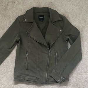 Liverpool- Moto jacket “Olive Night” size XS